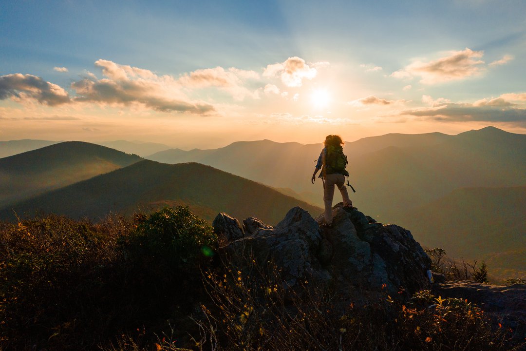 Hiking in the Blue Ridge Mountains
