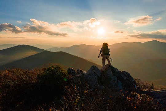 Hiking in the Blue Ridge Mountains