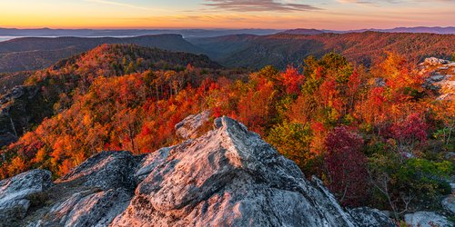 Fall Color in Linville Gorge