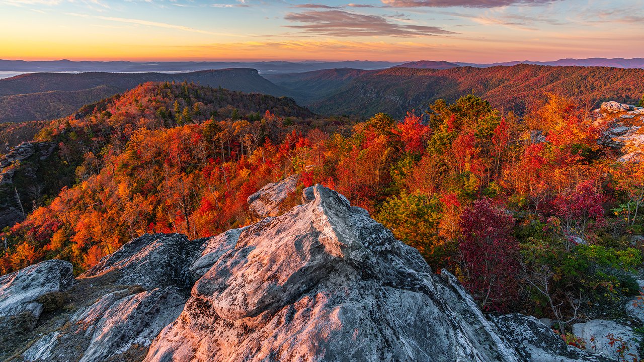 Fall Color in Linville Gorge