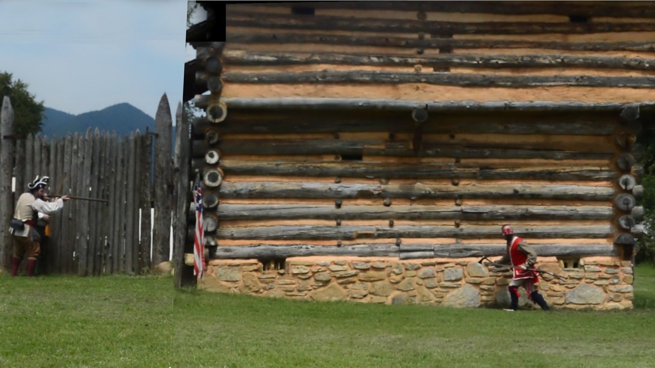 Seige on Davidson's Fort