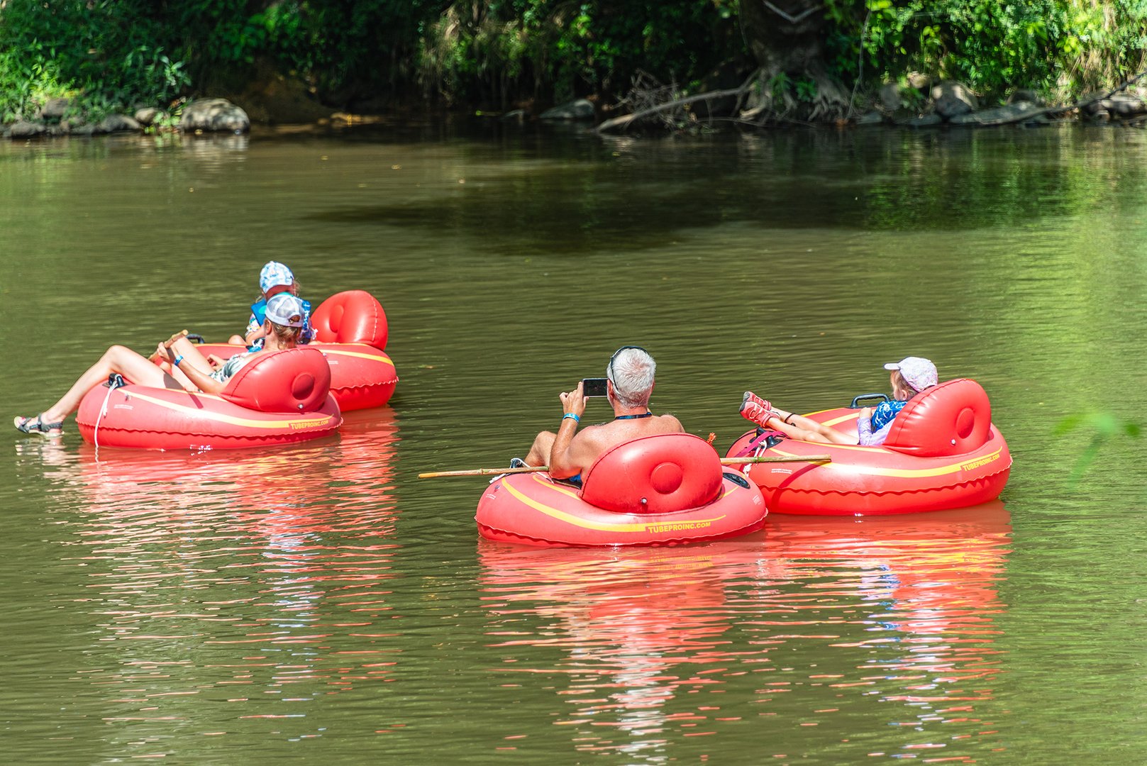 Tubing in McDowell County