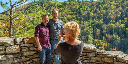 Fall Color at Linville Falls