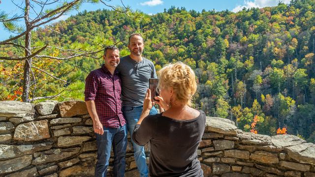 Fall Color at Linville Falls