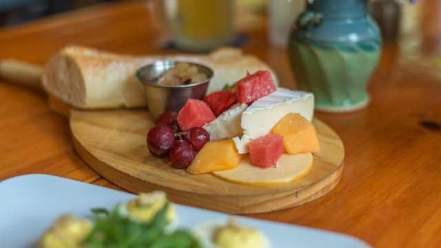 fresh table spread