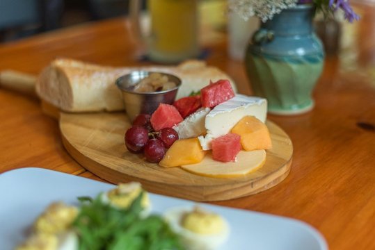 fresh table spread