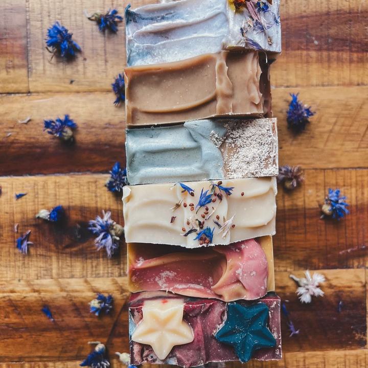 Goats Milk Soaps by Feathers and Flowers Homestead