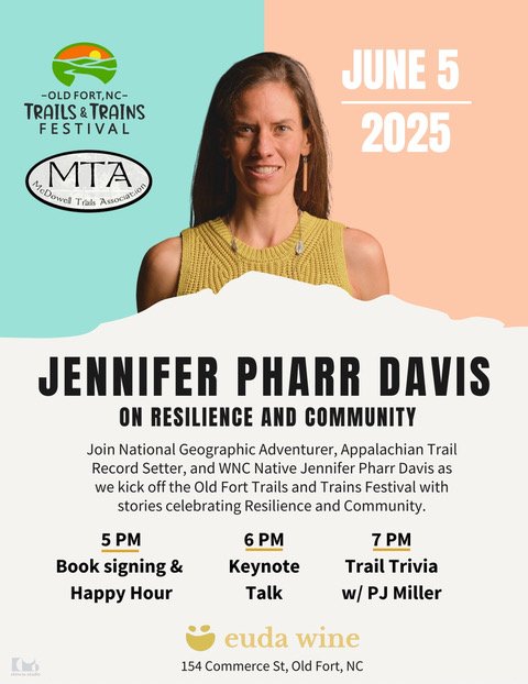 Jennifer Pharr Davis Trails & Trains Festival Flyer FINAL (2).jpeg