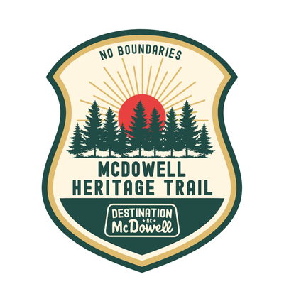 McDowell Heritage trail sticker