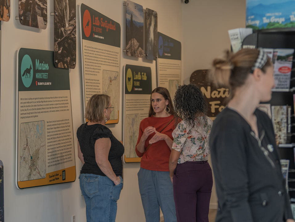 New visitor center in Old Fort, NC