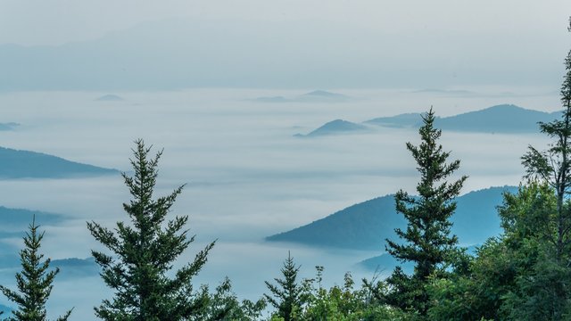 cloudy view