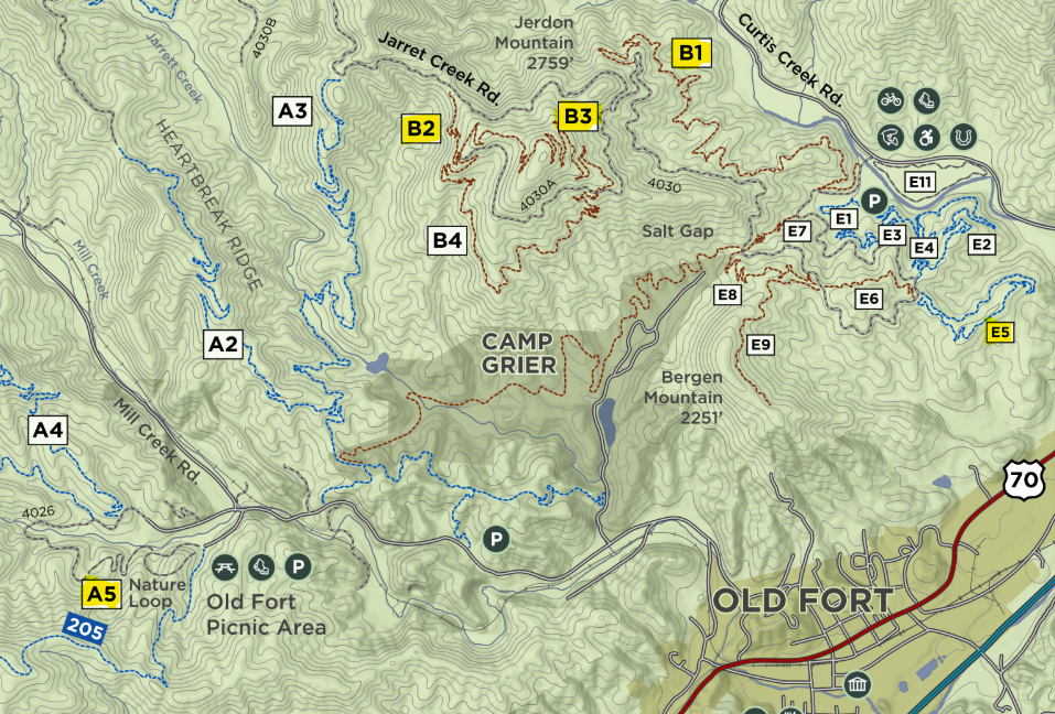 8 New Miles of Trails Old Fort NC