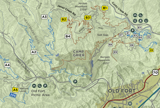 8 New Miles of Trails Old Fort NC