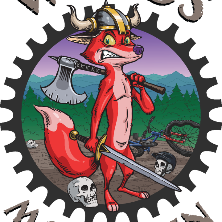 Woods Mountain race logo