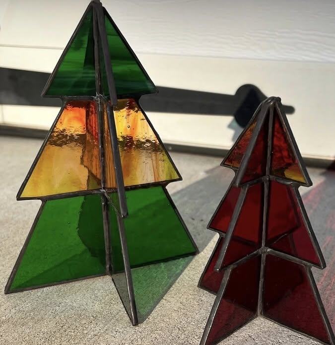 yodel_3D Stained Glass Christmas Trees with Catherine