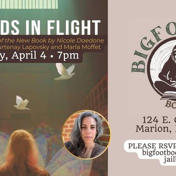yodel_A Guided Discussion of “Jailbirds in Flight” with Editor Courtenay Lapovsky at Bigfoot Books & Brews