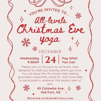 yodel_All Levels Christmas Eve Yoga
