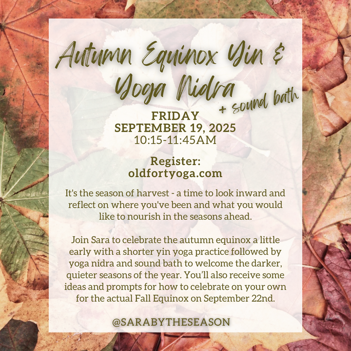 yodel_Autumn Equinox : Yin, Yoga Nidra & Soundbath