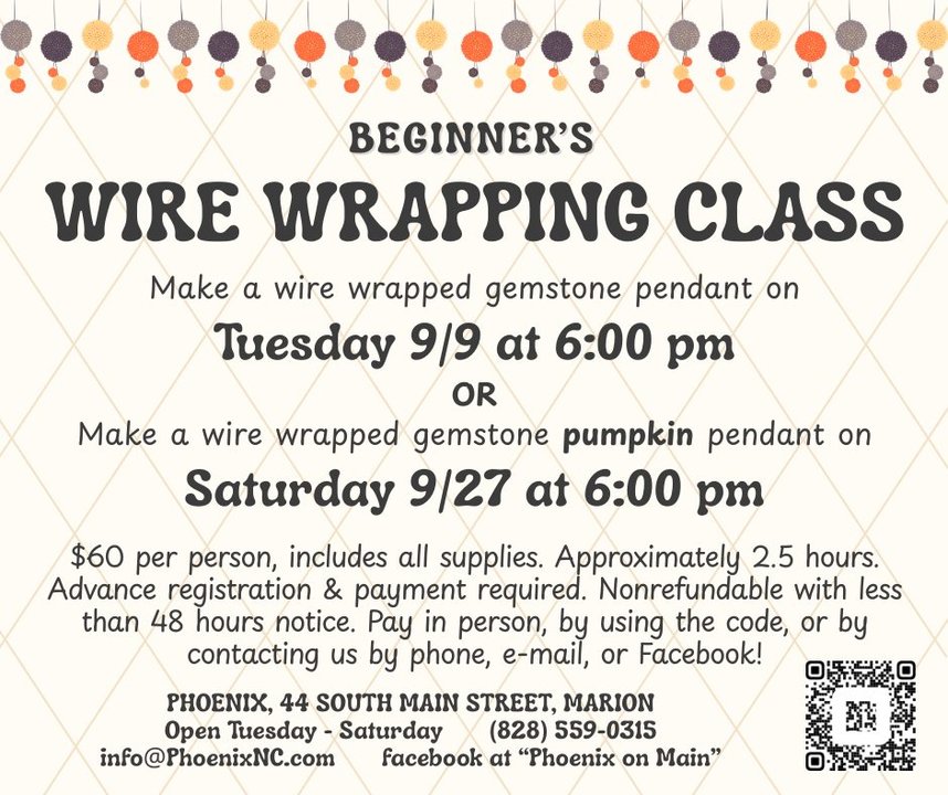 yodel_Beginner's Wire Wrapping Class