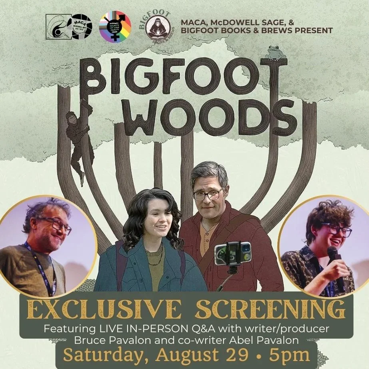 yodel_“Bigfoot Woods” Indie Film Screening followed by Q&A with Writers Bruce Pavalon and Abel Pavalon