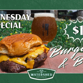 yodel_Burger & Beer Special Every Wednesday