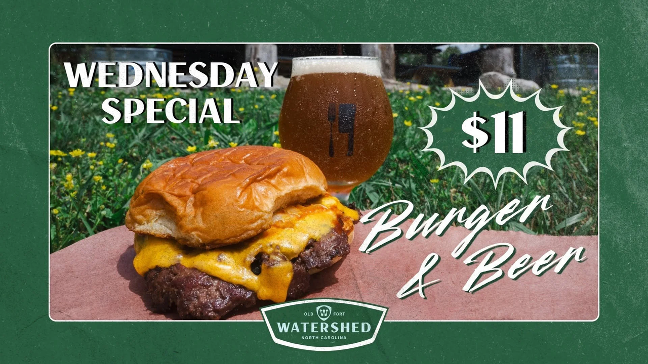 yodel_Burger & Beer Special Every Wednesday