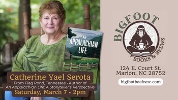 yodel_Catherine Yael Serota, author of “An Appalachian Life,” at Bigfoot Books & Brews