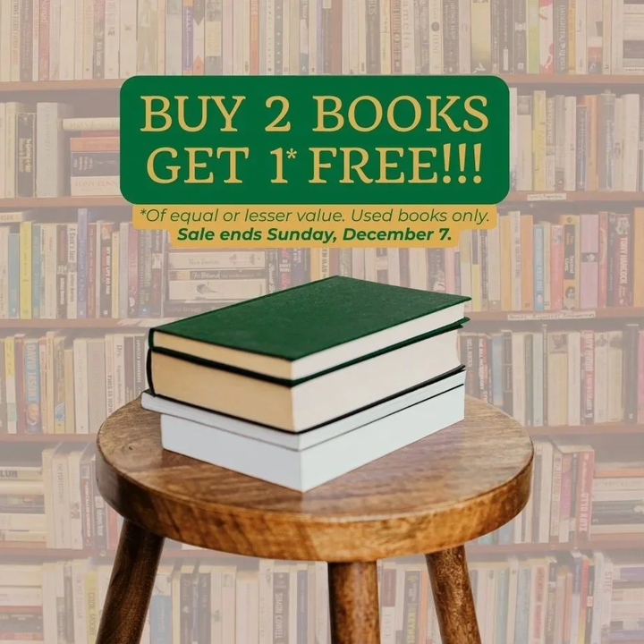 yodel_Christmas Book Sale! Buy 2 Books, Get 1 Free*