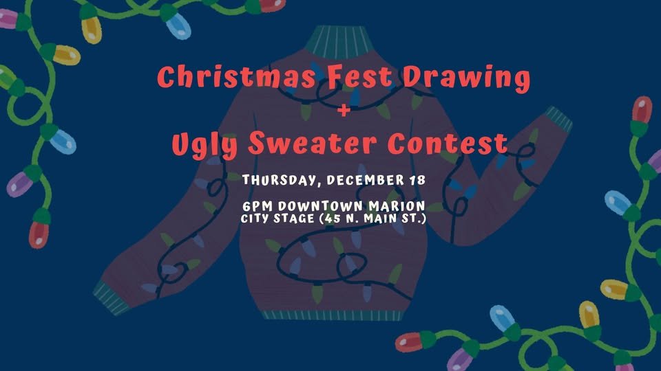 yodel_Christmas Fest Gift Card Drawing and Ugly  Sweater Contest