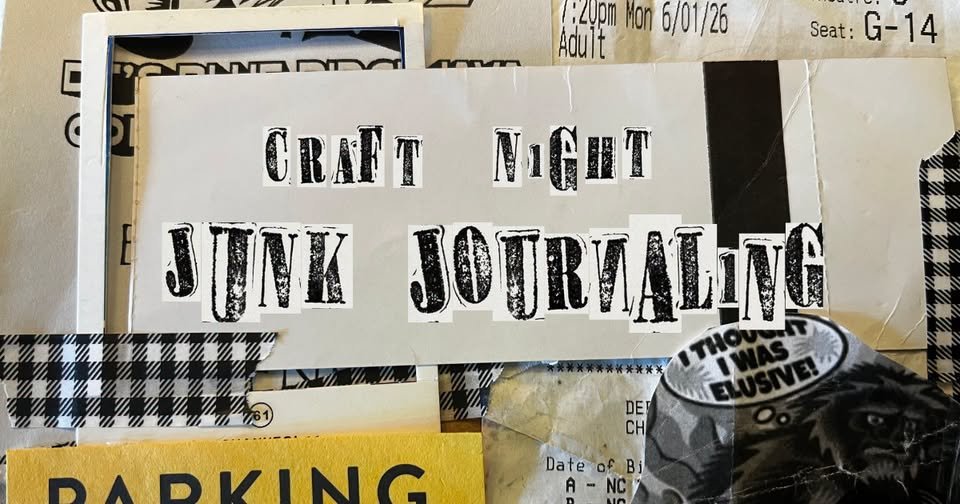 yodel_Craft Night: Junk Journaling