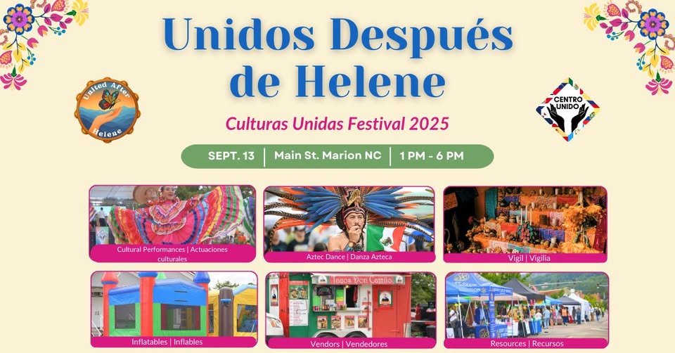 yodel_Culturas Unidas Festival 2025- Unidos Después de Helene | United After Helene