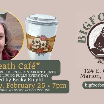 yodel_“Death Café” at Bigfoot Books & Brews