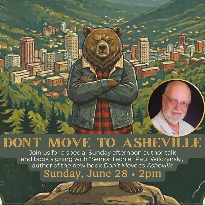 yodel_“Don’t Move to Asheville” Author Talk & Book Signing with Paul Wilczynski