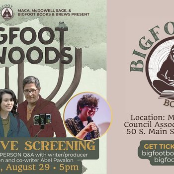 yodel_EXCLUSIVE SCREENING: “Bigfoot Woods” featuring LIVE IN PERSON Q&A with co-writers at MACA Theater