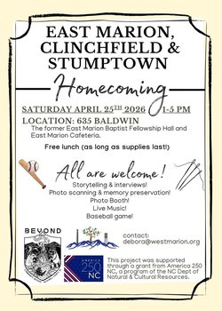 yodel_East Marion, Clinchfield & Stumptown Homecoming to Celebrate Community, History, and Connection