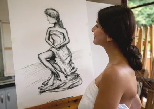 yodel_Evening Open Figure Drawing with Lorelle (clothed model)