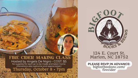 yodel_Fire Cider Make & Take Class at Bigfoot Books & Brews
