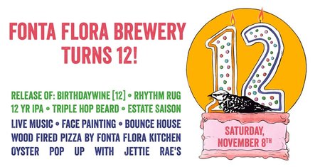 yodel_Fonta Flora Brewery Turns 12!