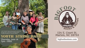 yodel_Freddy Bradburn & the Youth String Band at Bigfoot Books & Brews