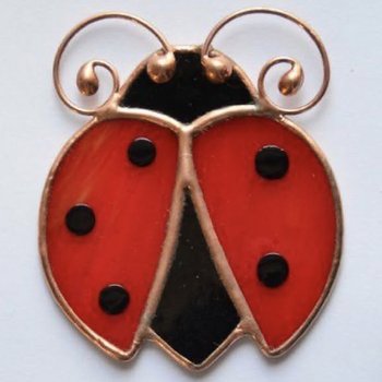 yodel_Garden Leaf and Ladybug Spinner with Catherine