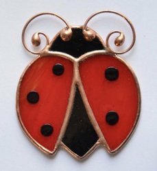 yodel_Garden Leaf and Ladybug Spinner with Catherine
