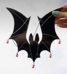 yodel_Go Batty Stained Glass Suncatcher with Catherine