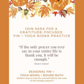 yodel_Gratitude: Yin, Yoga Nidra + Soundbath