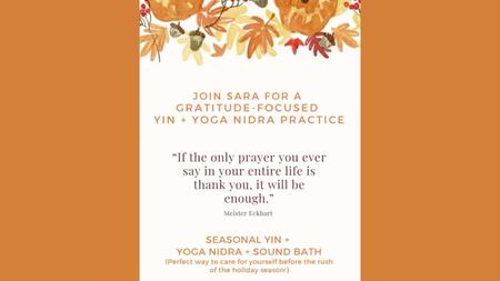 yodel_Gratitude: Yin, Yoga Nidra + Soundbath