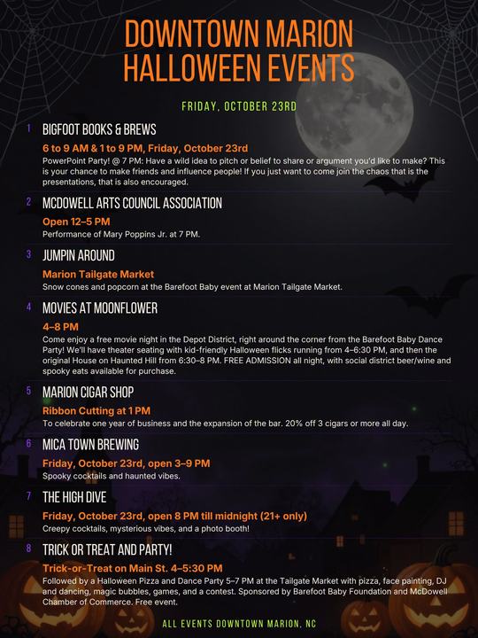 yodel_Halloween Downtown Events- October 23rd