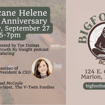 yodel_Hurricane Helene 1-Year Anniversary at Bigfoot Books & Brews