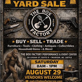 yodel_Indoor Market / Yard Sale - anything goes