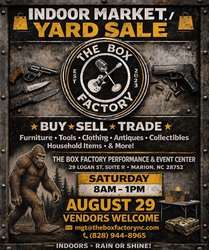 yodel_Indoor Market / Yard Sale - anything goes