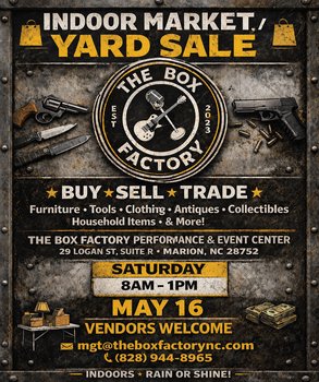 yodel_Indoor Market / Yard Sale ~Anything Goes