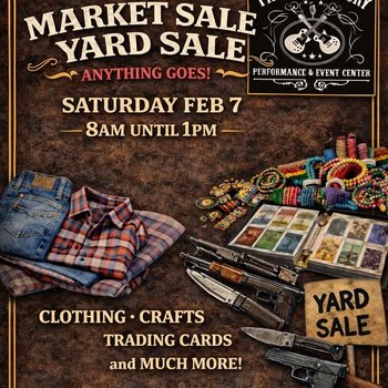 yodel_Indoor Market / Yard Sale / Craft Fair